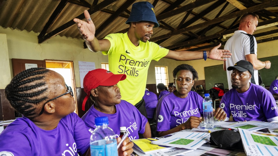 A workshop in South Africa