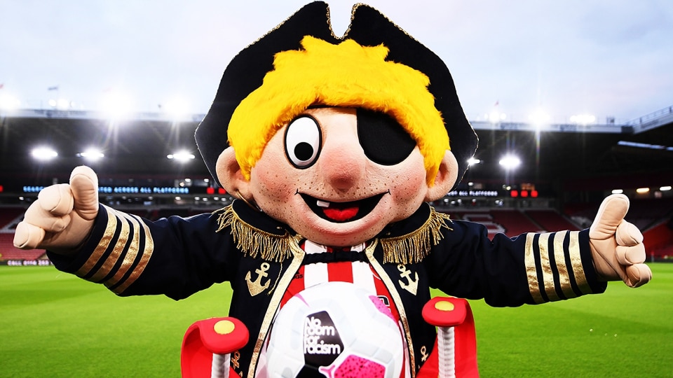 Captain Blade, Sheffield United's mascot.