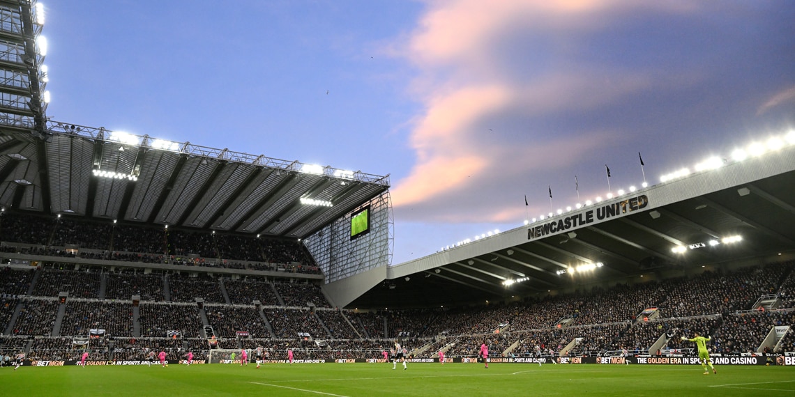 A general view of St James' Park