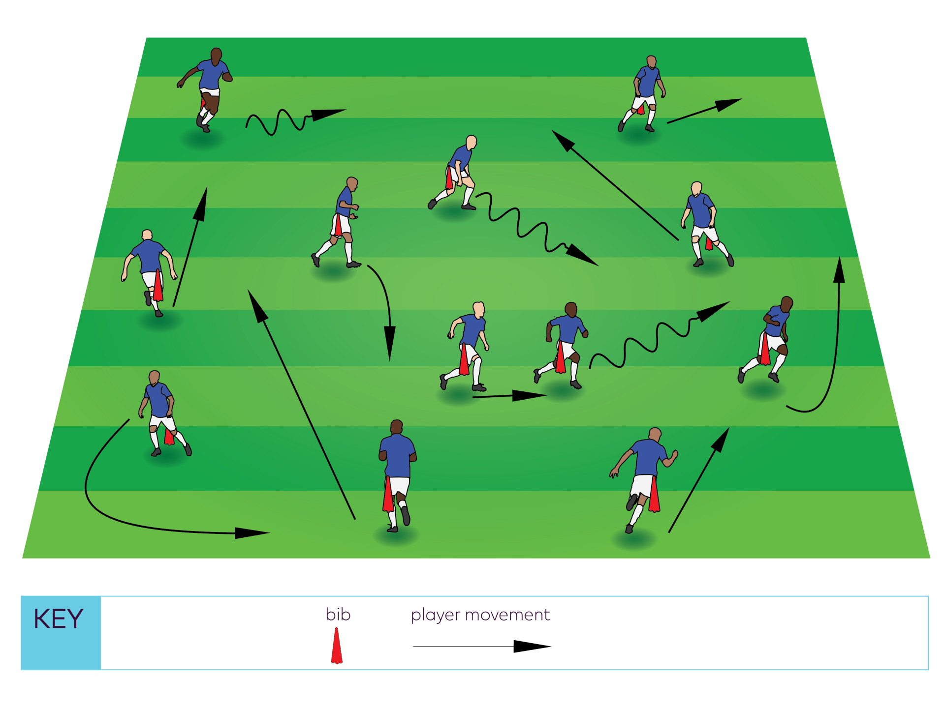 Bib grab diagram