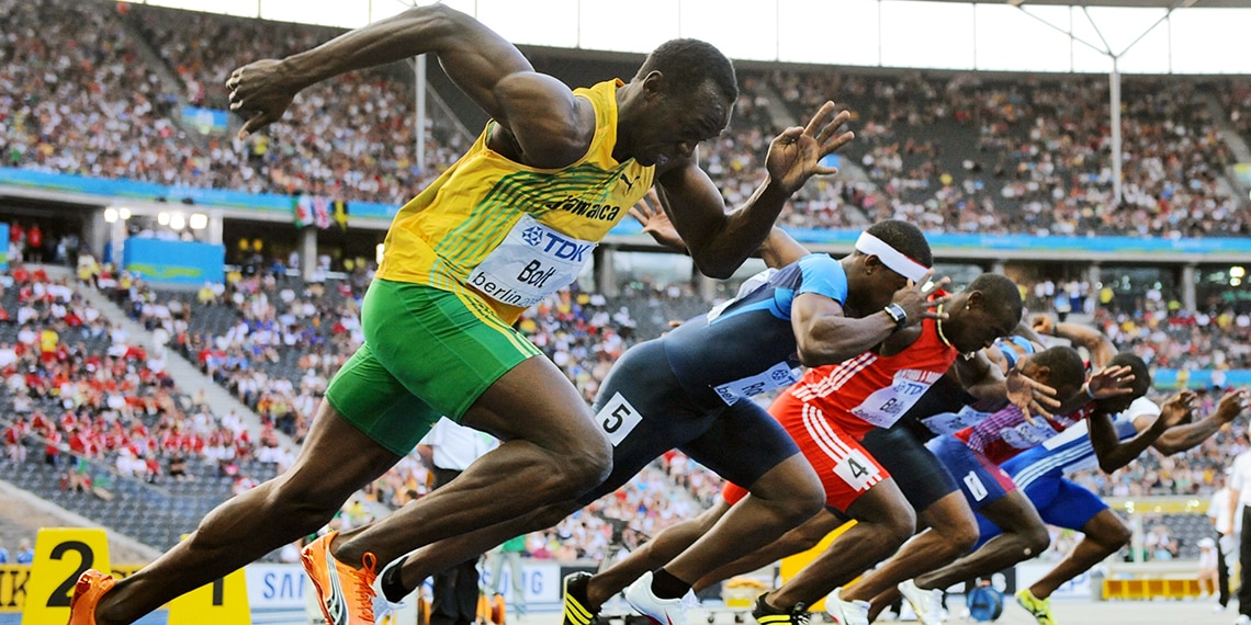 Usain Bolt is the best sprinter in the world.