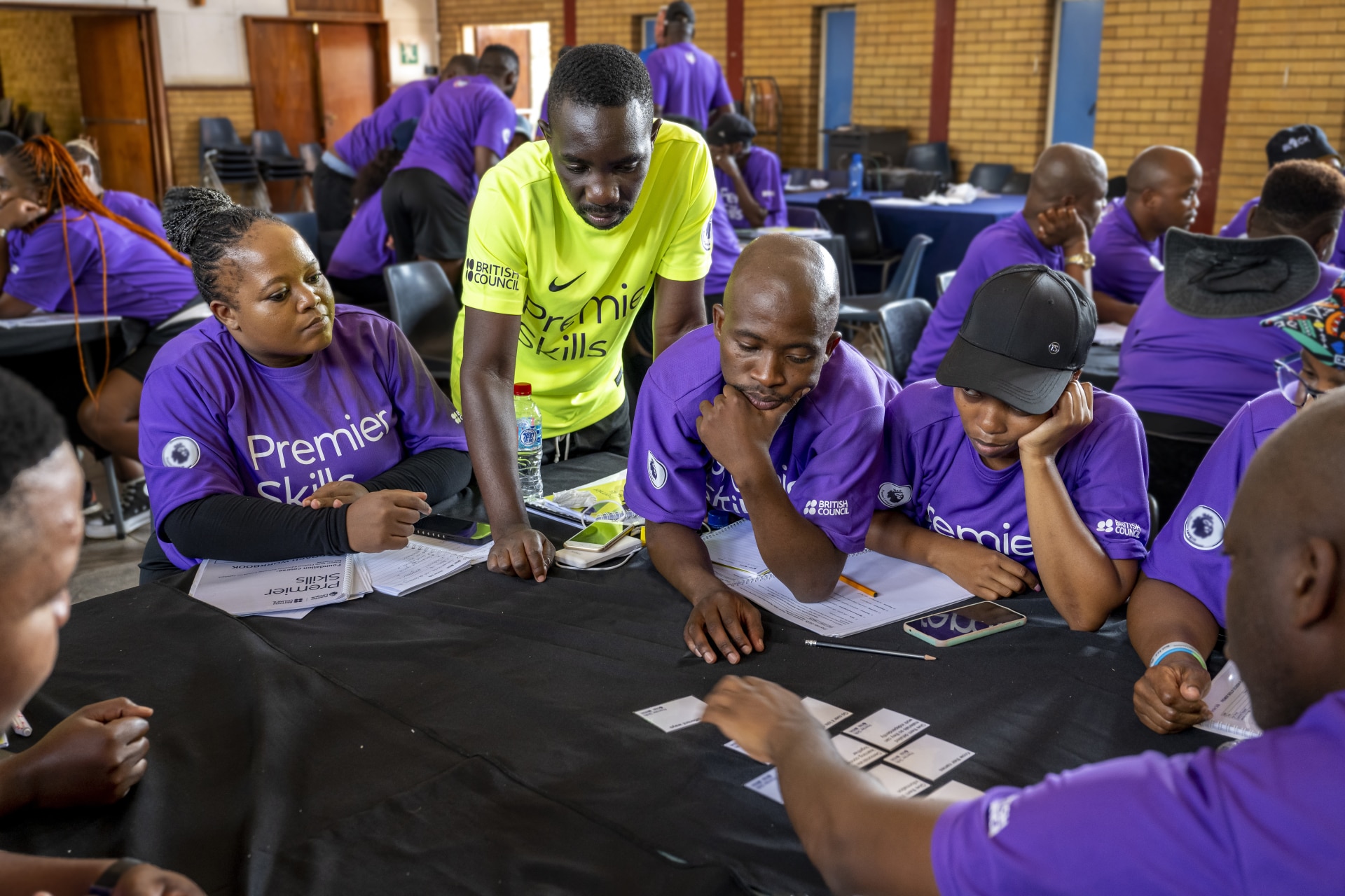 A coach educator in action in South Africa