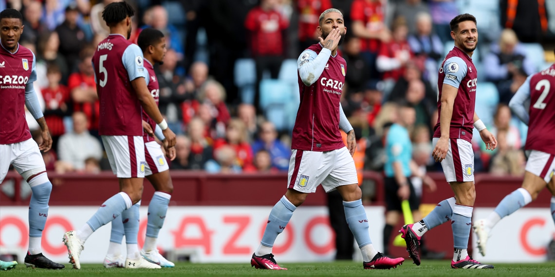 Douglas Luiz of Aston Villa