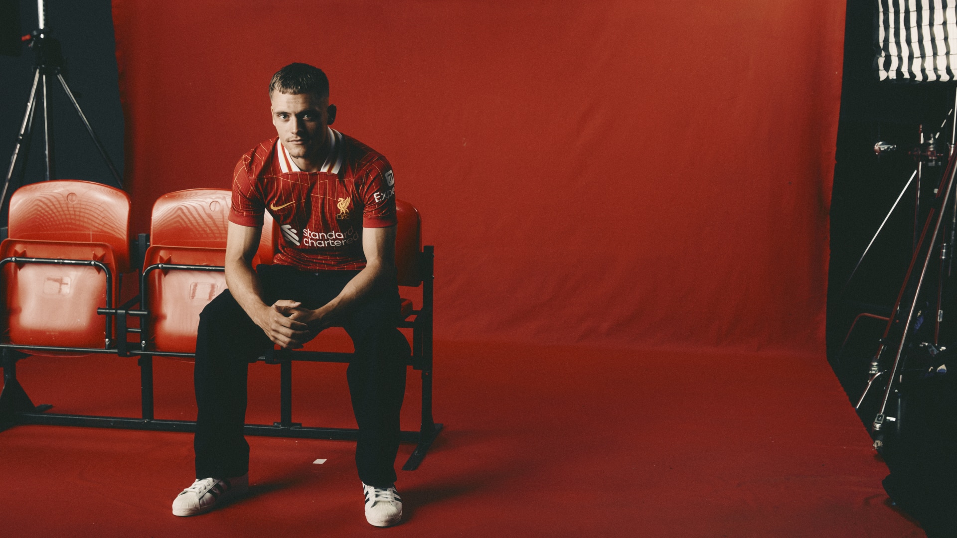 Florian Wirtz is unveiled as a Liverpool player