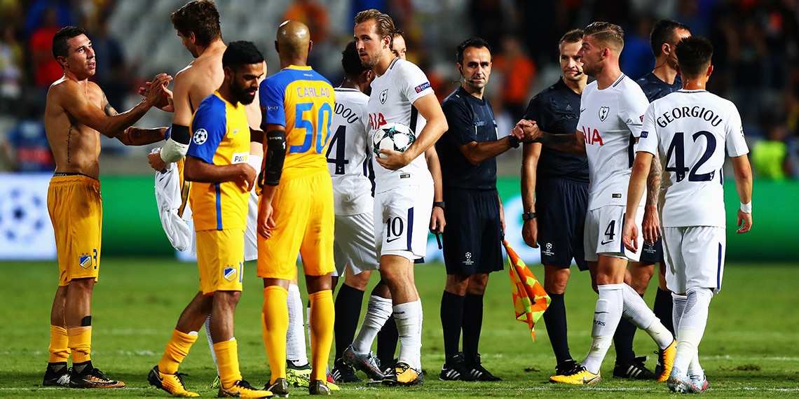 Harry Kane gets his first Champions League hat-trick. Did you know that you get the matchball if you get a that-trick?