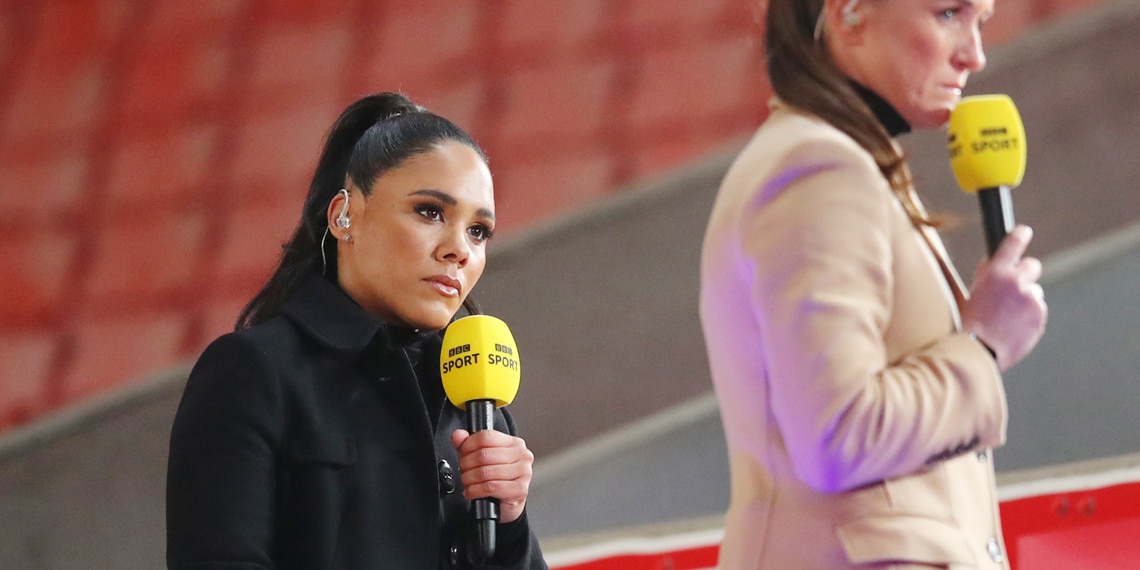 Alex Scott played for Arsenal before joining the BBC