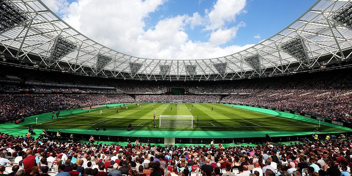 Jack's going to the London Stadium to watch a match!