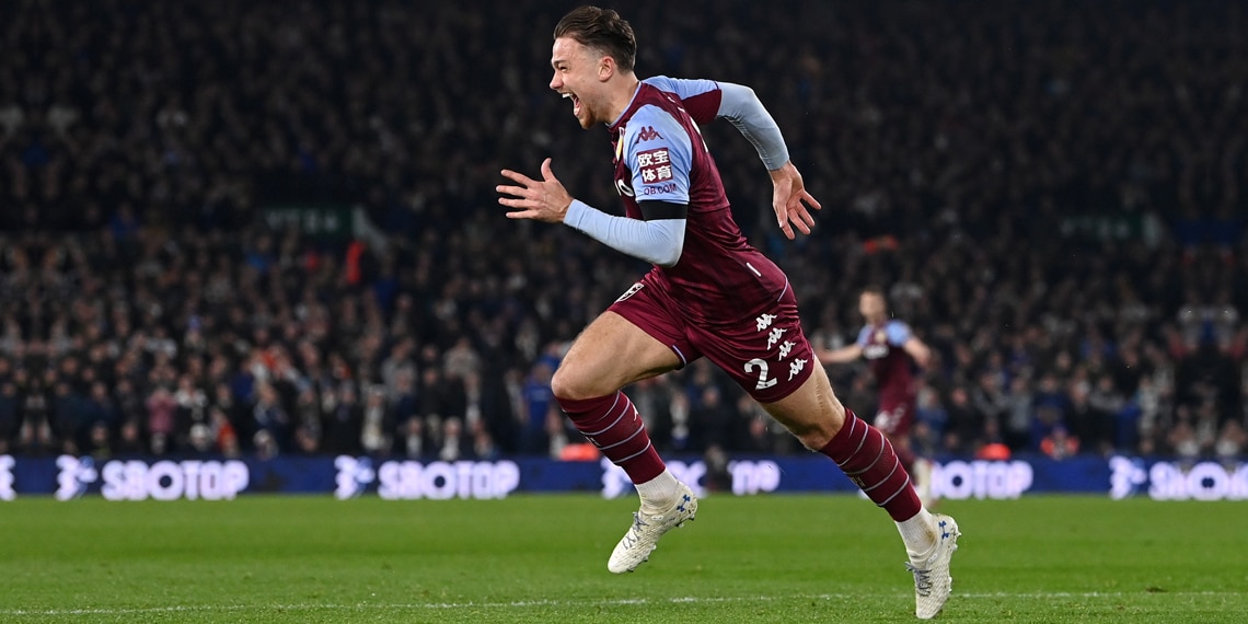 Matty Cash in action for Aston Villa