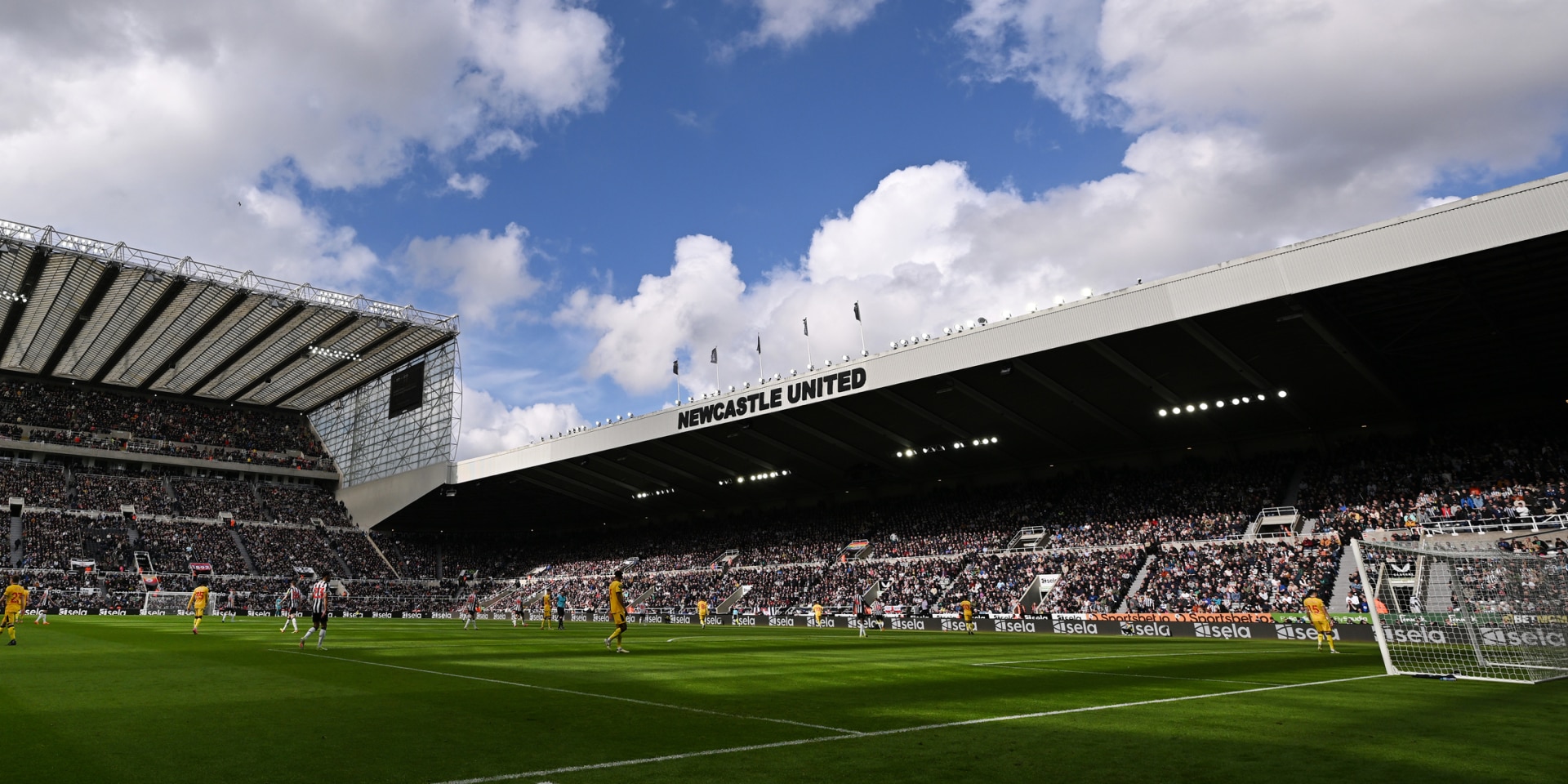 North and East stands of St James' Park - Newcastle United