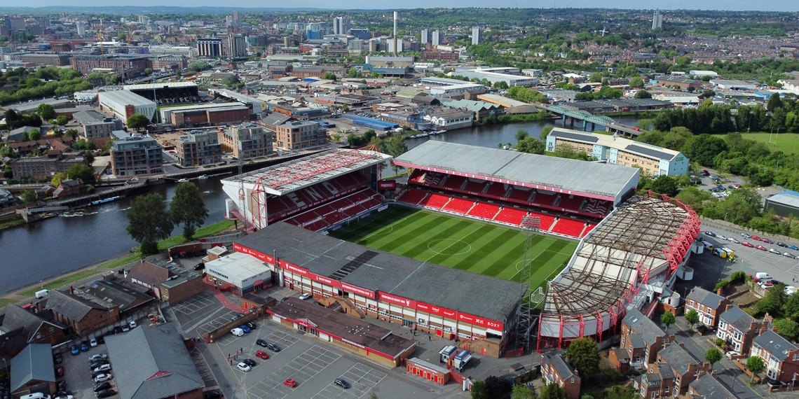 Nottingham Forest's City Ground stadium