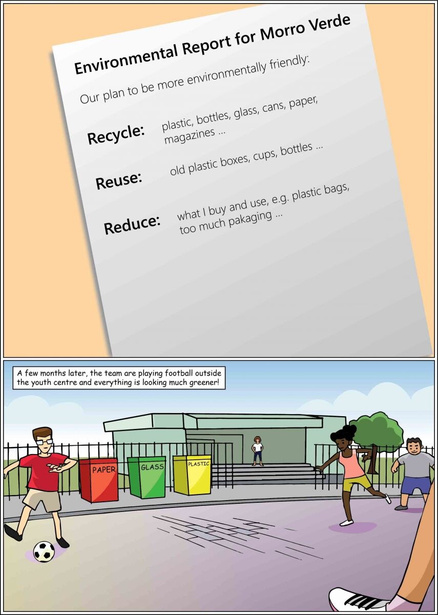 Page 8: A cleaner neighbourhood.