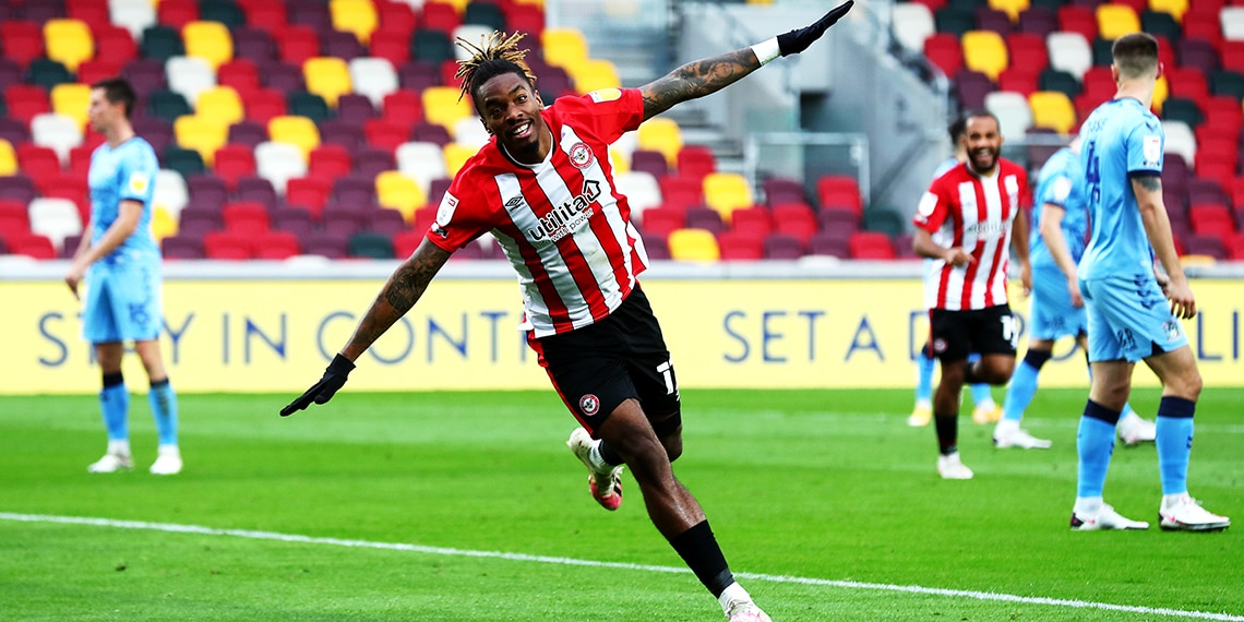 Ivan Toney is Brentford's star striker.