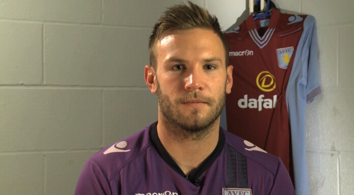 Aston Villa's Andreas Weimann is an ice-hockey fan, Getty.