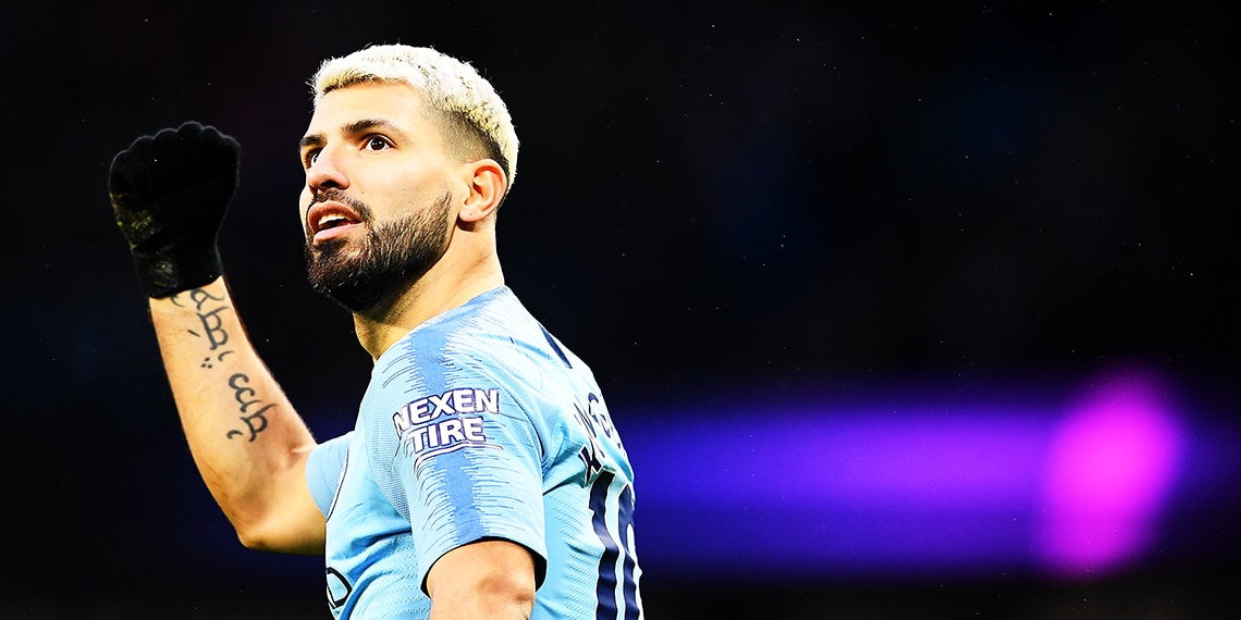 Sergio Aguero cut down on meat to improve his performance on the pitch.