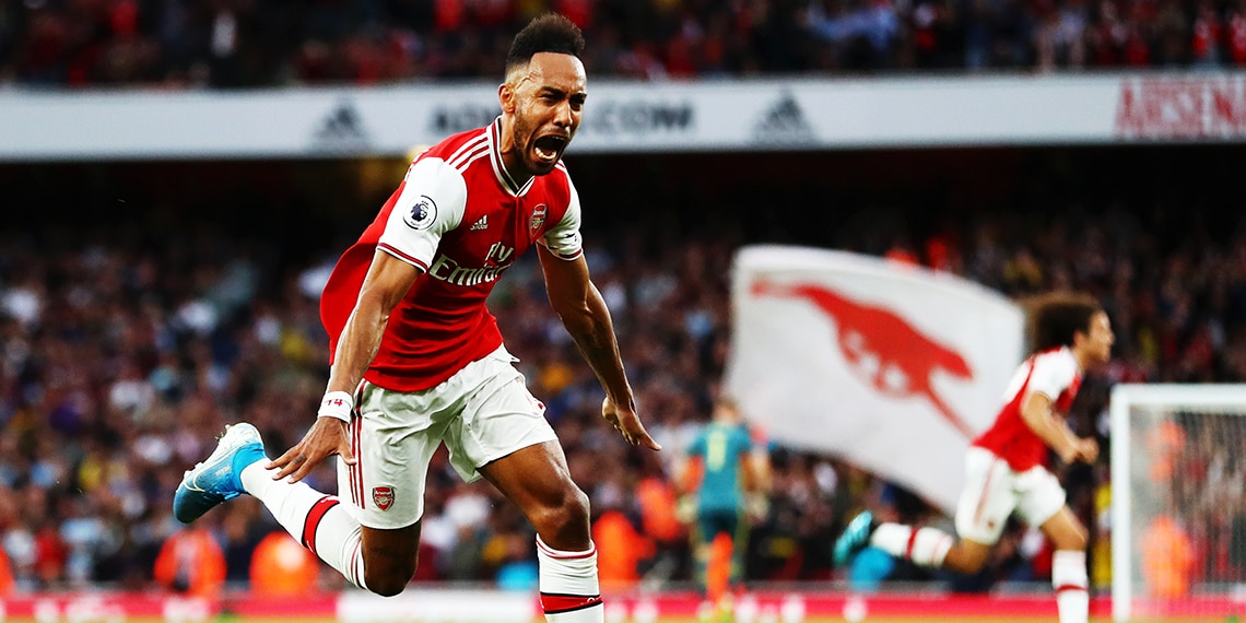 Pierre-Emerick Aubameyang has scored some absolute stunners in his Arsenal career.