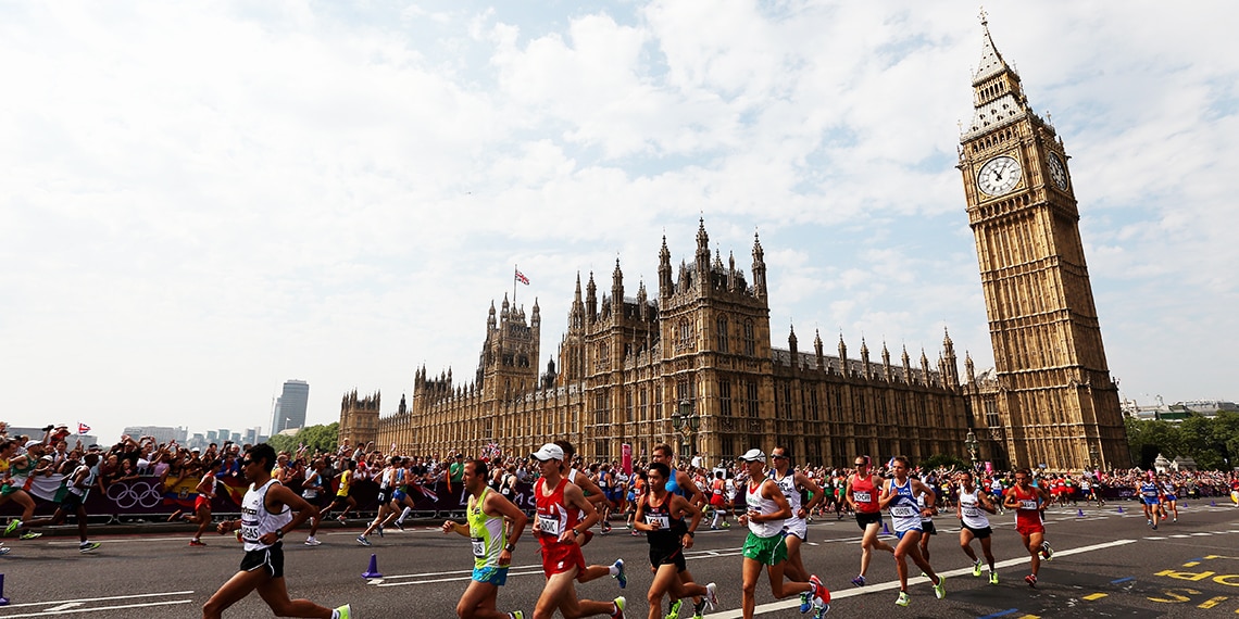 The London Marathon attracts over 40,000 runners every year and over 300,000 people apply to race it every year.