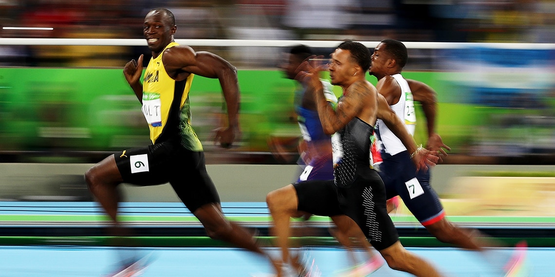 You don't have to be Usain Bolt to take up running.