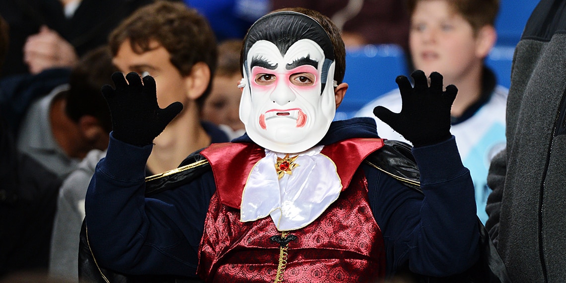 Do football fans ever wear fancy dress in your country?