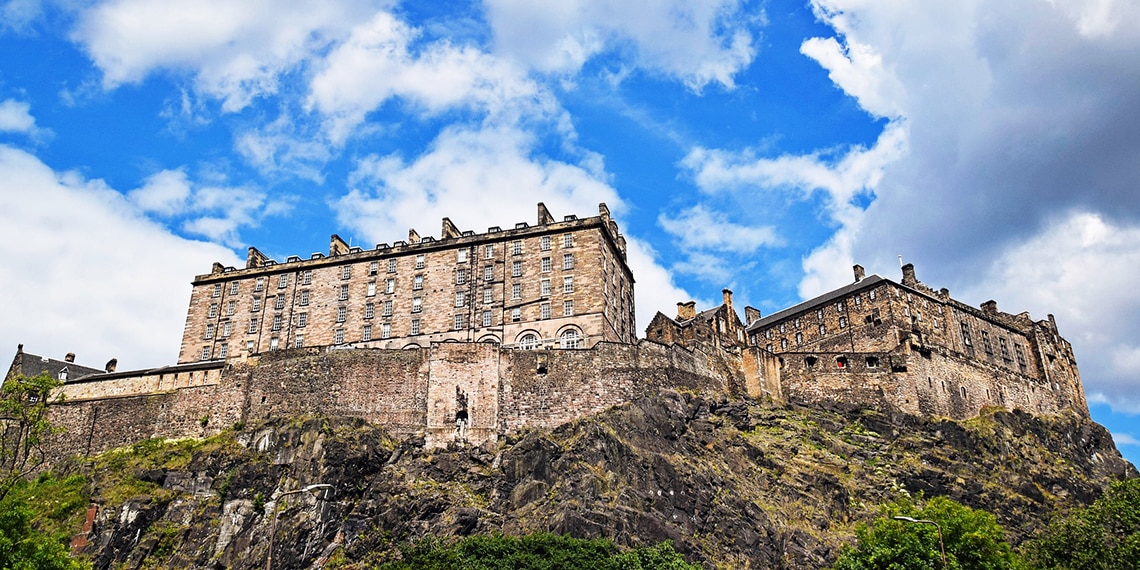 Edinburgh Castle is a top tourist attraction.