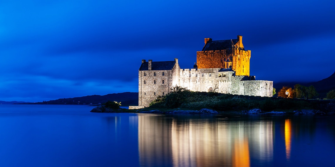 Scotland is full of castles, lochs and wonderful countryside.