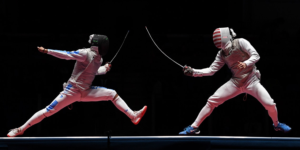 Fencing is a minority sport in the UK.