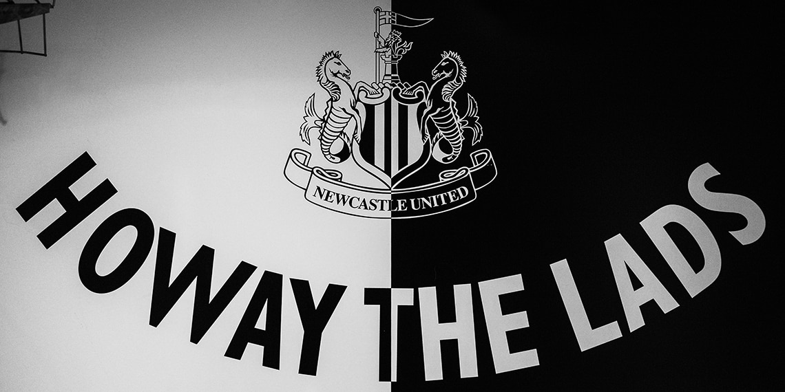 You will see and hear this phrase all over Newcastle. Especially on match days!