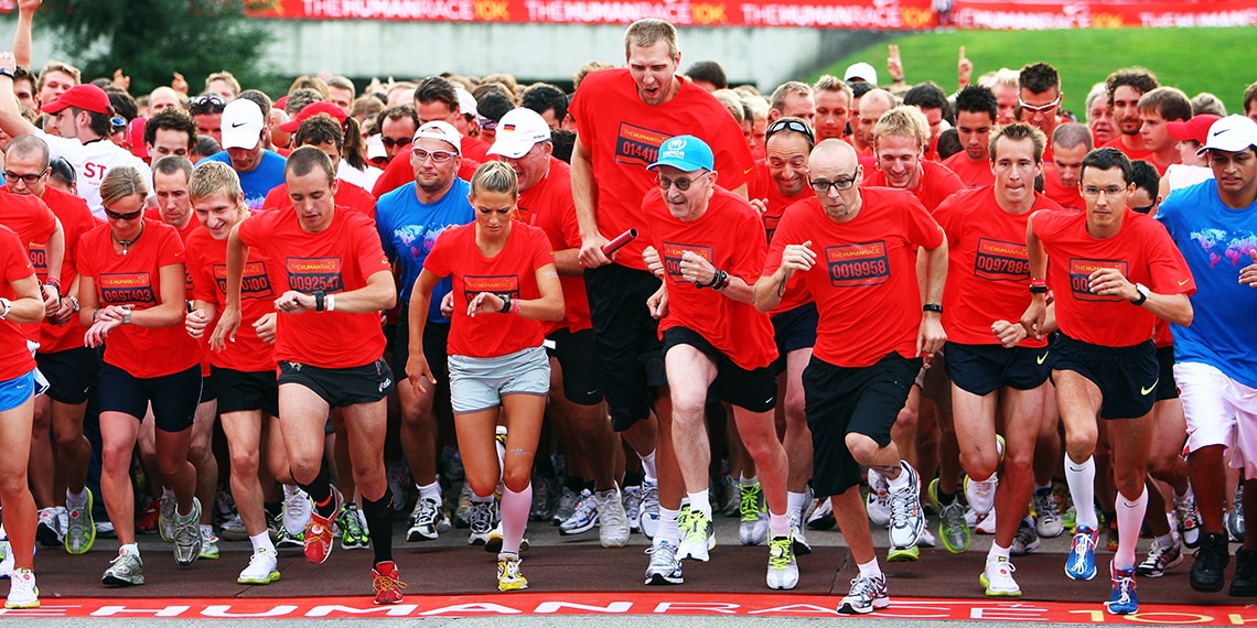 Running is for all ages.