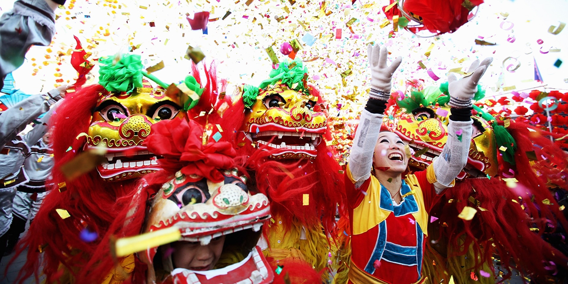 Celebrating the Lunar New Year in China.