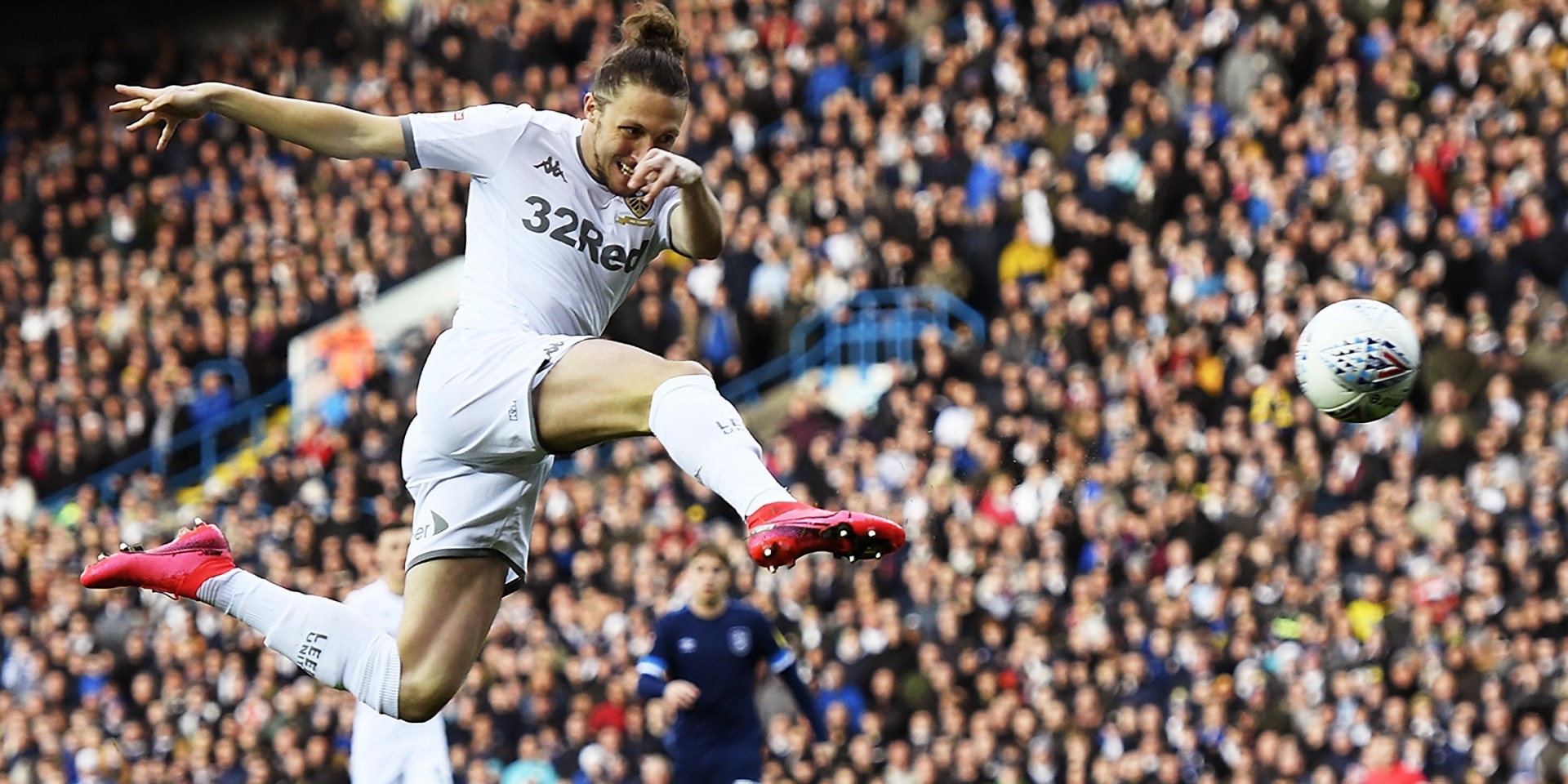 Leeds in action at Elland Road.