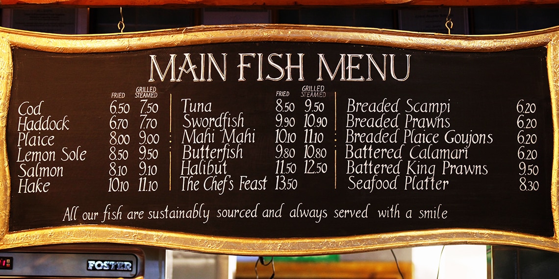 Do you want to order some fish?