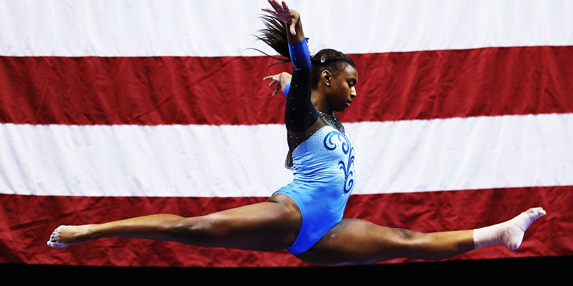 Gymnasts need to have agility, balance and coordination.