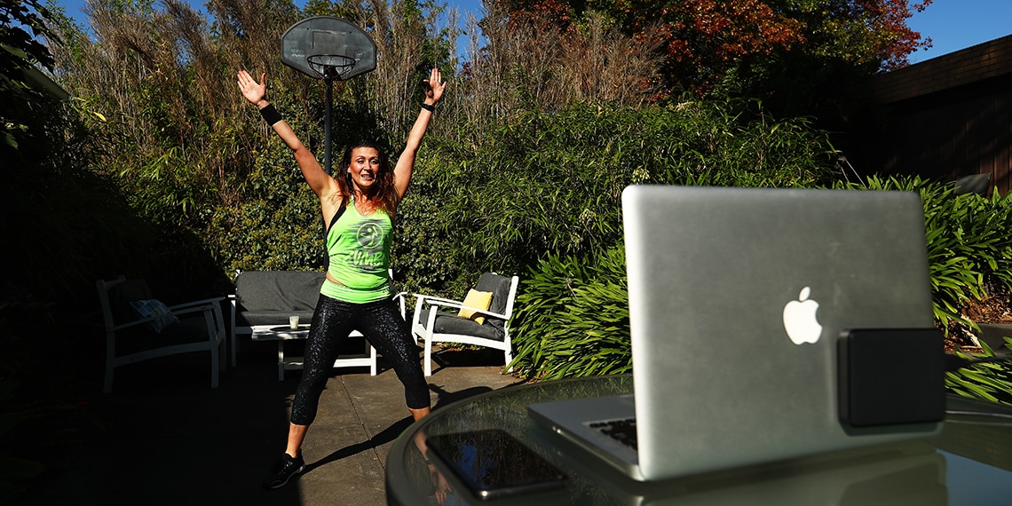 You can take all kinds of classes online! Zumba online anyone?