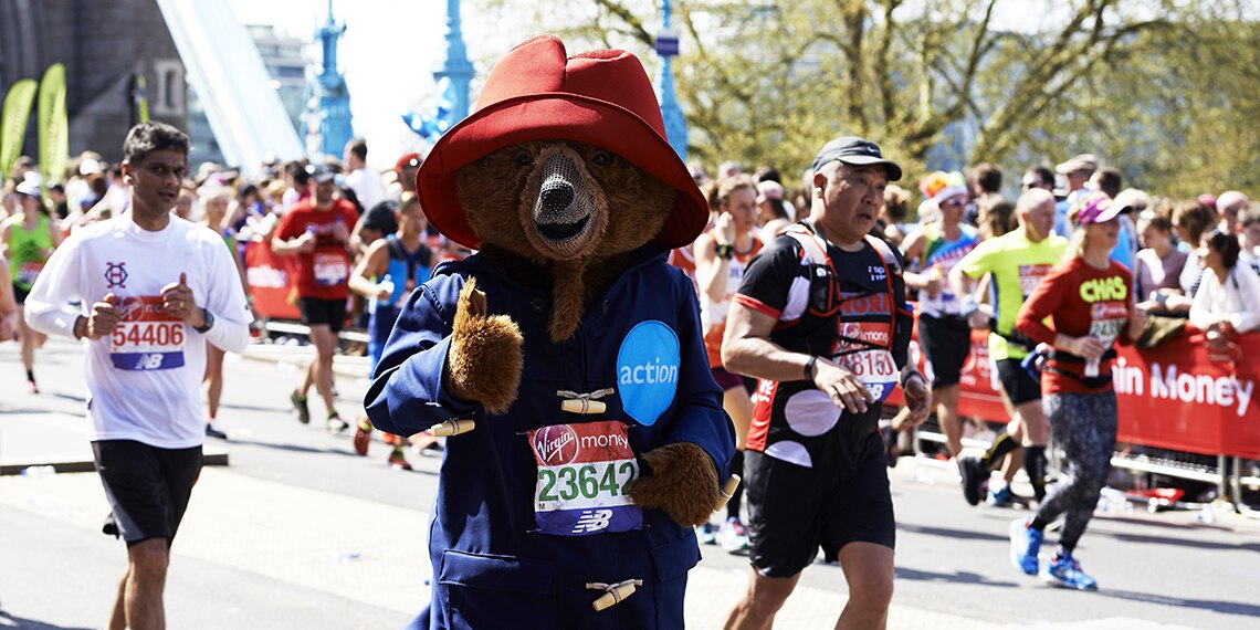 Every year there are thousands of runners in the London Marathon. Not everyone can win!