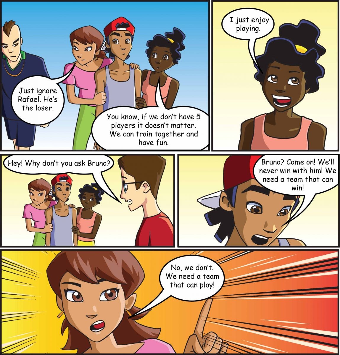 Page 7 - We need a team!
