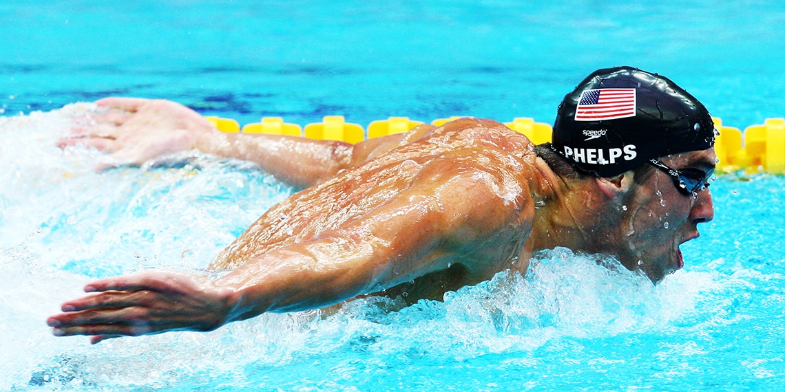 Michael Phelps has won more Olympic medals than any other swimmer.