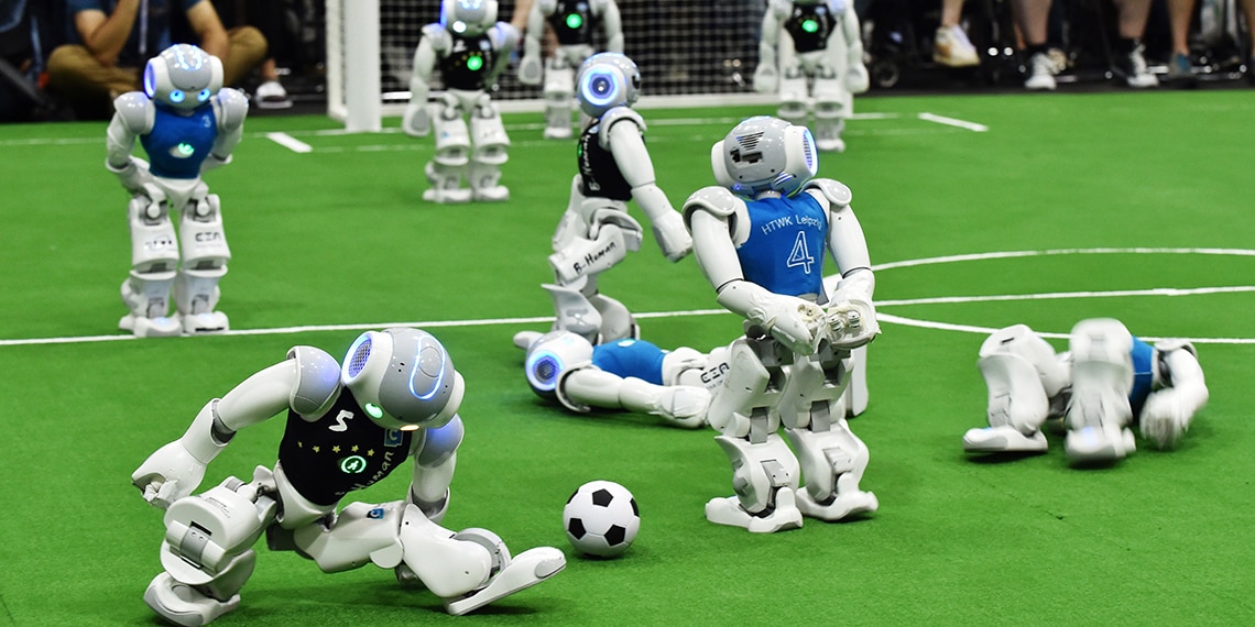 Could we have robots working as assistant referees?