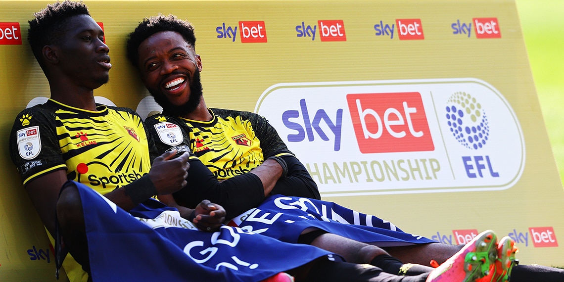 Ismaila Sarr and Nathaniel Chalobah are two of Watford's star players.