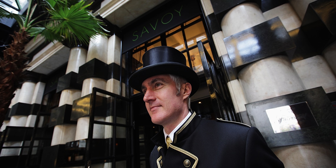 Guests at the Savoy Hotel in London have included Claude Monet, Charlie Chaplin and the Beatles!