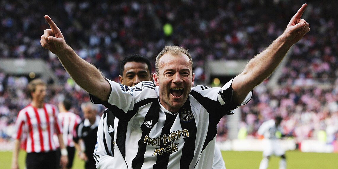 Alan Shearer is the Premier League's all-time top scorer and 100% Geordie.