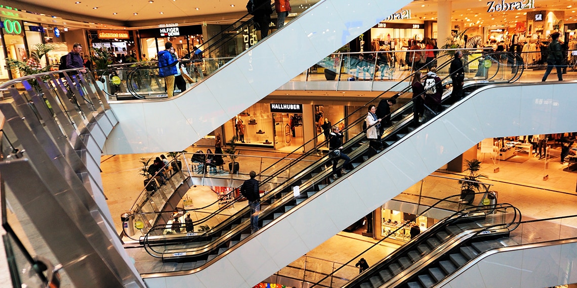 Jack and Rich are at a shopping centre in this week's roleplay.