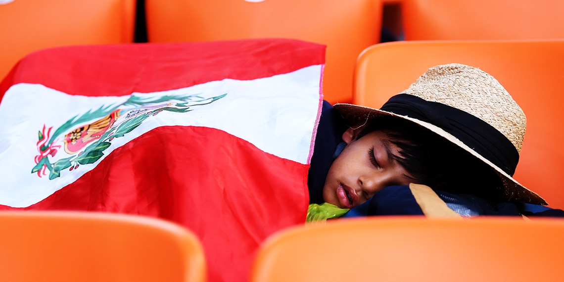 I'm just going to have forty winks before the match starts!