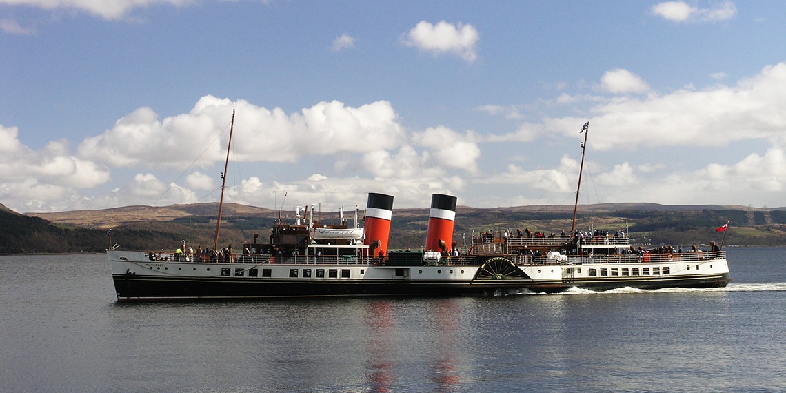 You can take a trip on a 19th century steamship in Southampton.