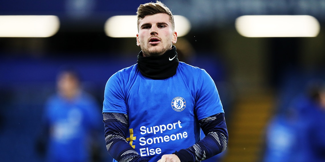 Chelsea's Timo Werner supporting a campaign to fight loneliness and isolation.