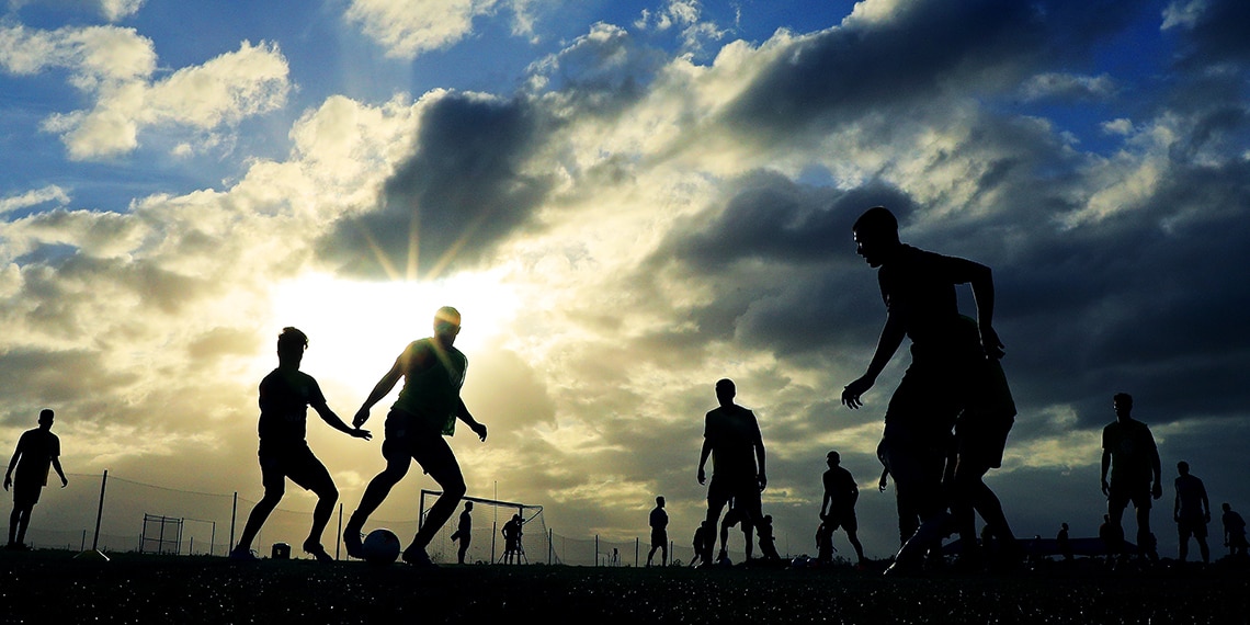 When was the last time you played football?