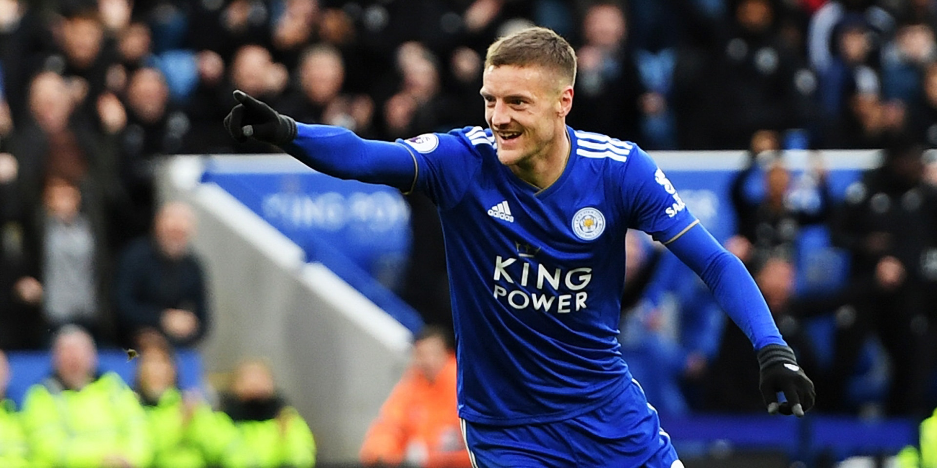 Leicester City's Jamie Vardy.